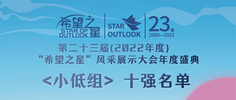 祝贺新华学子荣获“希望之星”风采展示大会全国十强！